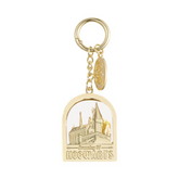 Harry Potter Castle Liquid Glitter Keychain